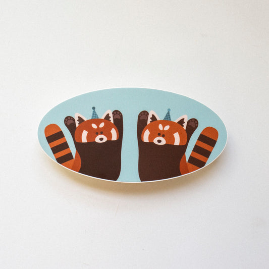 Red Pandas Sticker